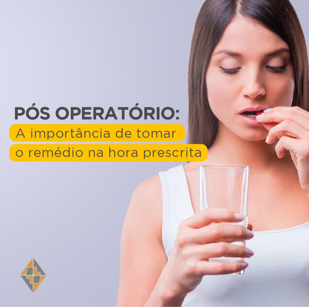 Imagem destaque de Pós operatório: a importância de tomar remédio na hora prescrita