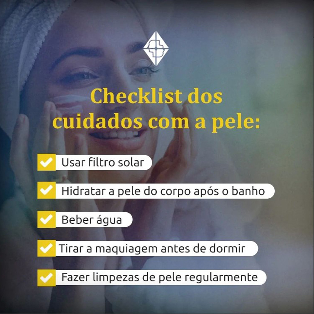 Imagem destaque de Checklist dos cuidados com a pele: